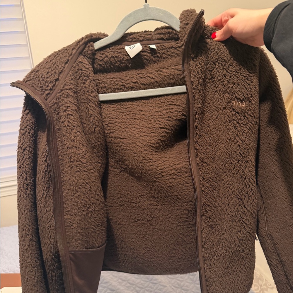 TNA Chocolate Teddy Jacket
